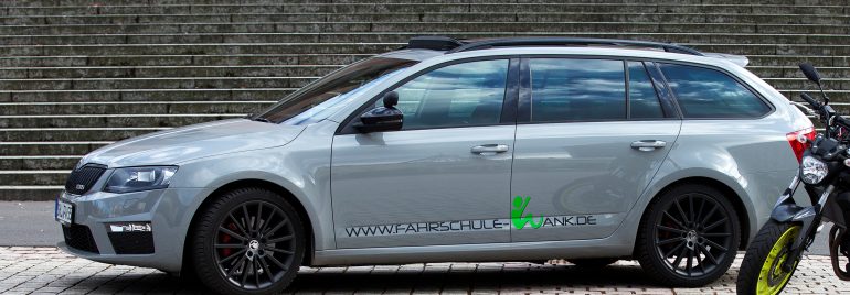 Das Fahrschulauto. Skoda Octavia RS