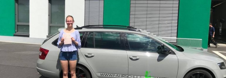 Der Glückwunsch gehen an die Sophie,