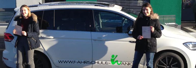 Die Glückwünsche gehen an die Marie und die Juliane.